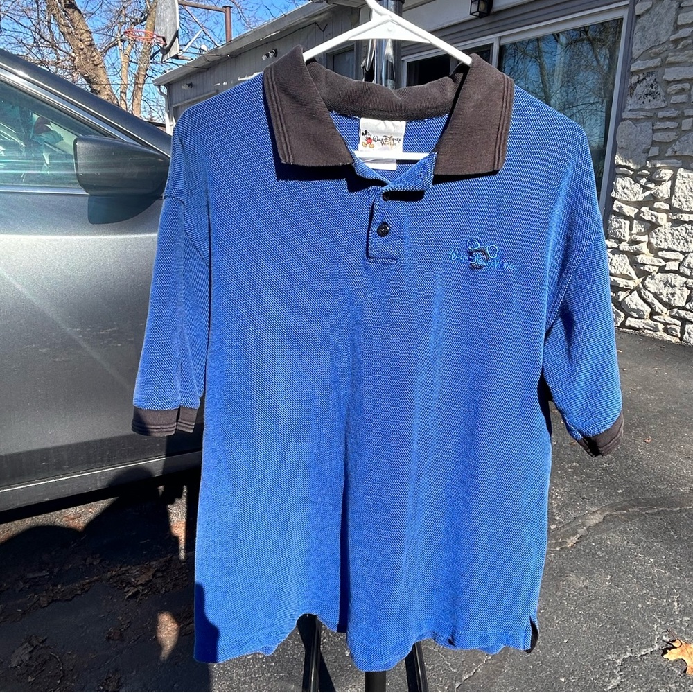Mickey Mouse (Disney World) Blue Polo